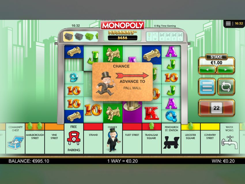 monopoly megaways gallery