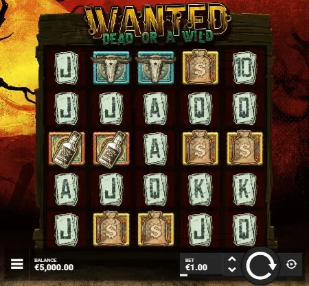 Wanted Dead or Wild Slot Review